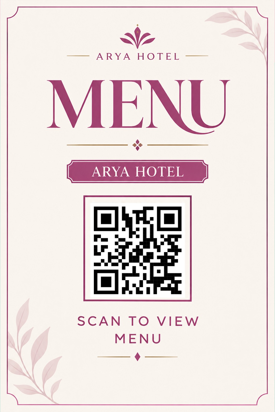 QR Menu